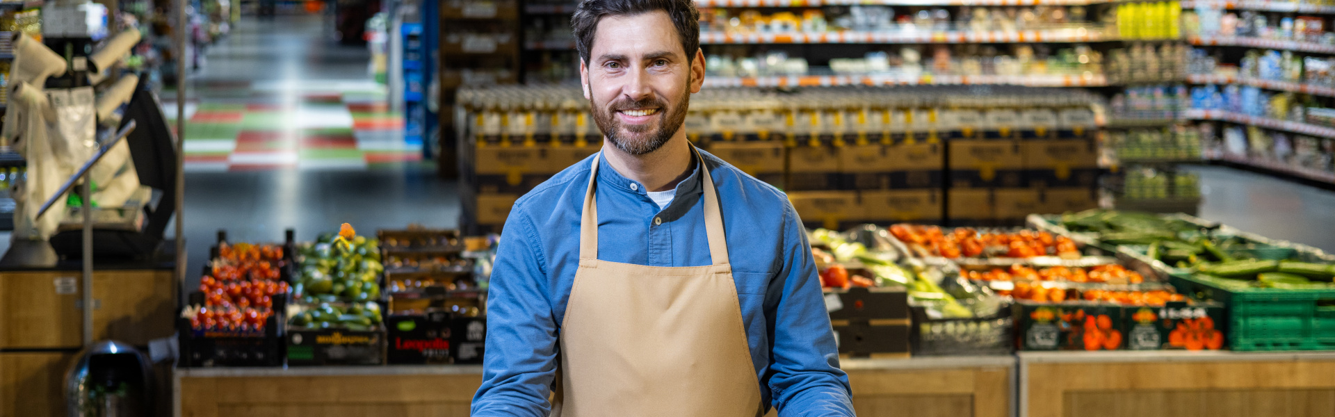 Supermarktmitarbeiter